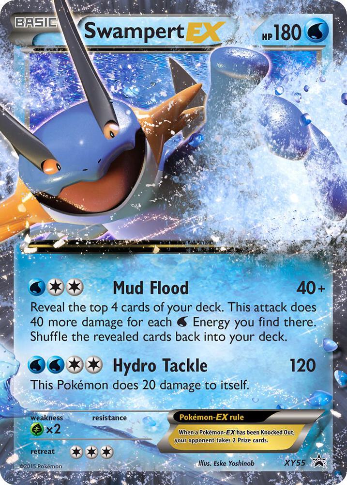 Swampert EX - XY55 - XY Promos - XY55