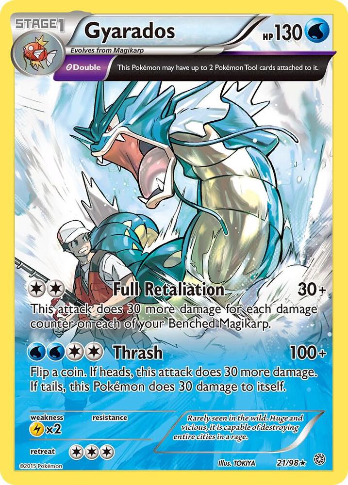 Gyarados (21) - XY - Ancient Origins - 21/98