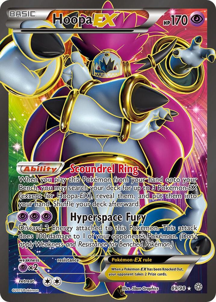 Hoopa EX (89 Full Art) - XY - Ancient Origins - 89/98