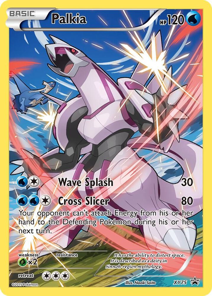 Palkia (Full Art Promo) - XY Promos - XY75