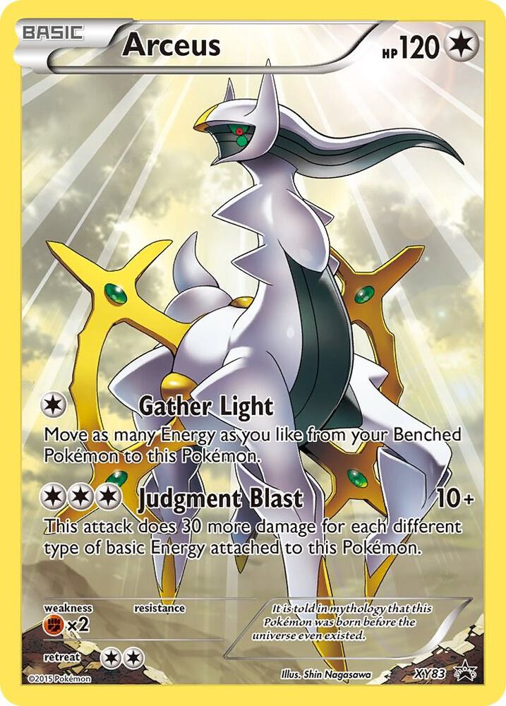 Arceus - XY83 - XY Promos - XY83