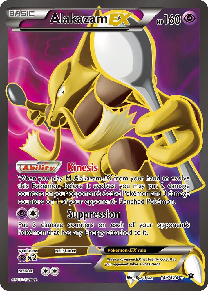 Alakazam EX (Full Art) - XY - Fates Collide - 117/124