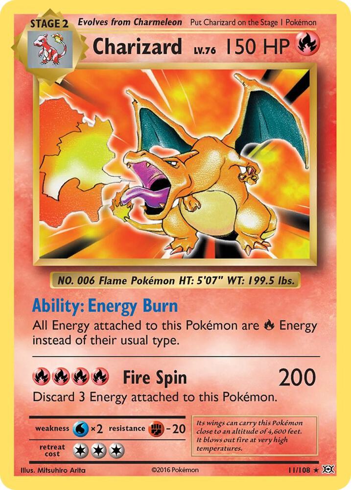 Charizard - XY - Evolutions - 11/108