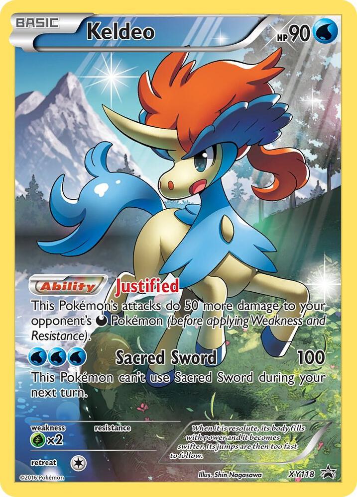 Keldeo - XY118 - XY Promos - XY118