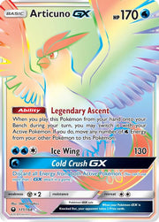 Articuno GX (Secret) - SM - Celestial Storm - 171/168