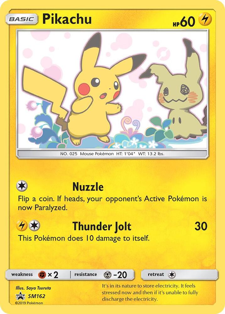 Pikachu - SM162 - SM Promos - SM162