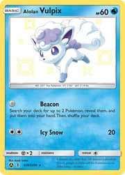 Alolan Vulpix - Hidden Fates: Shiny Vault - SV8/SV94