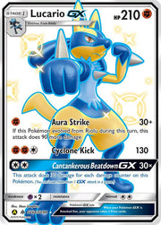 Lucario GX - Hidden Fates: Shiny Vault - SV64/SV94