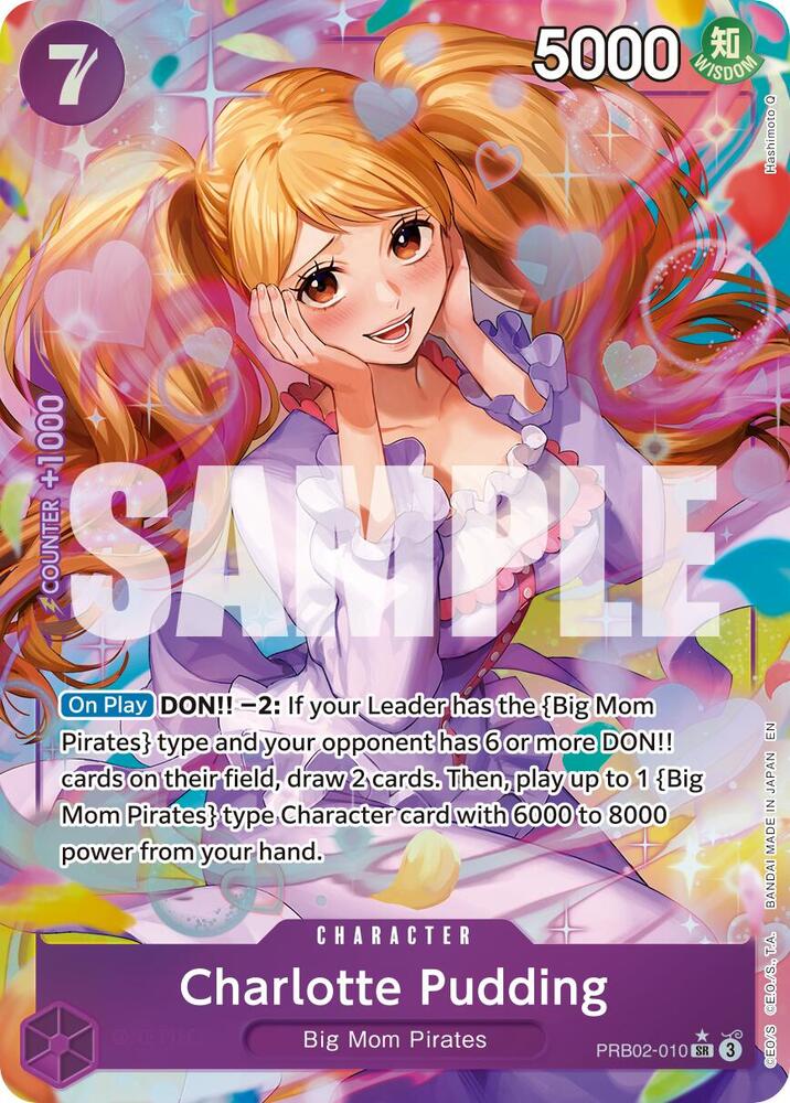 Charlotte Pudding - PRB02-010 (Alternate Art) - Premium Booster -The Best- Vol. 2 - PRB02-010