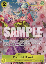Kouzuki Hiyori (Alternate Art) - Premium Booster -The Best- - OP06-106