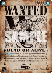 Buggy (051) (Wanted Poster) - Emperors in the New World - OP09-051