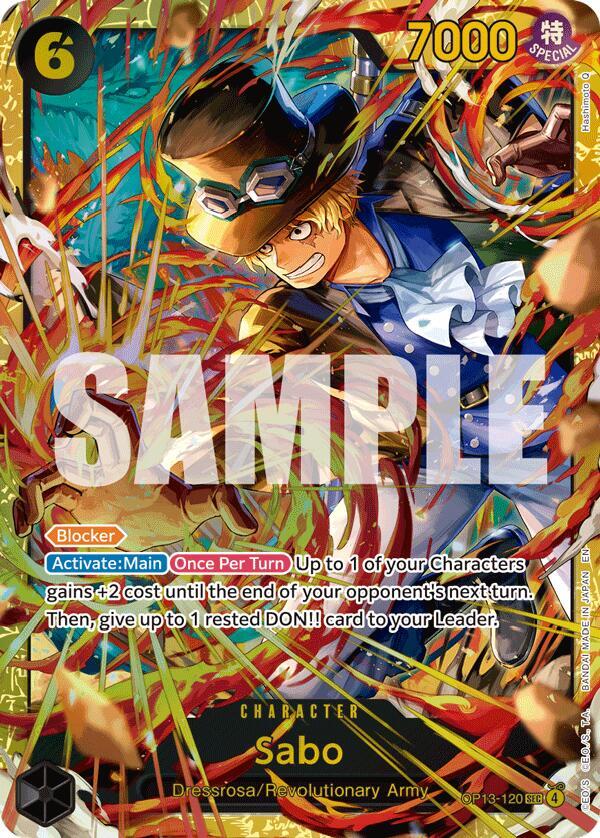 Sabo (120) - Carrying On His Will - OP13-120