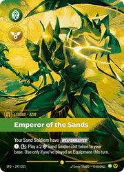 Azir, Emperor of the Sands (Overnumbered) - Spiritforged - 247/221