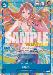 Nami (Heroines Battle Winner Pack) - One Piece Promotion Cards - P-112