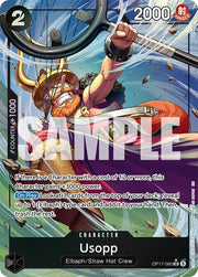 Usopp (Alternate Art) - The World's Strongest Warriors - OP17-080