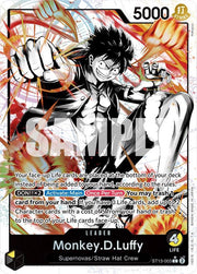 Monkey.D.Luffy (003) (Parallel) - Ultra Deck: The Three Brothers - ST13-003