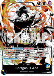 Portgas.D.Ace (002) (Parallel) - Ultra Deck: The Three Brothers - ST13-002