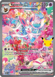 Sylveon ex - 153/128 - ME: 30th Celebration - 153/128