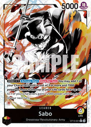 Sabo (001) (Parallel) - Ultra Deck: The Three Brothers - ST13-001