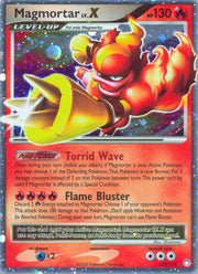 Magmortar Lv.X - Mysterious Treasures - 123/123