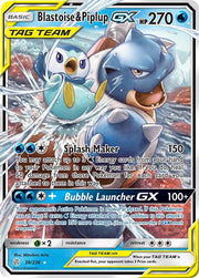 Blastoise & Piplup GX - SM - Cosmic Eclipse - 38/236