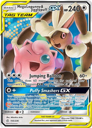 Mega Lopunny & Jigglypuff GX - SM - Cosmic Eclipse - 165/236