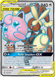 Mega Lopunny & Jigglypuff GX (Full Art) - SM - Cosmic Eclipse - 225/236
