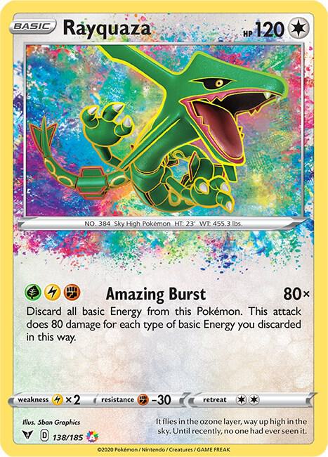 Rayquaza - SWSH04: Vivid Voltage - 138/185