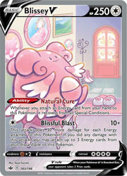 Blissey V (Alternate Full Art) - SWSH06: Chilling Reign - 183/198