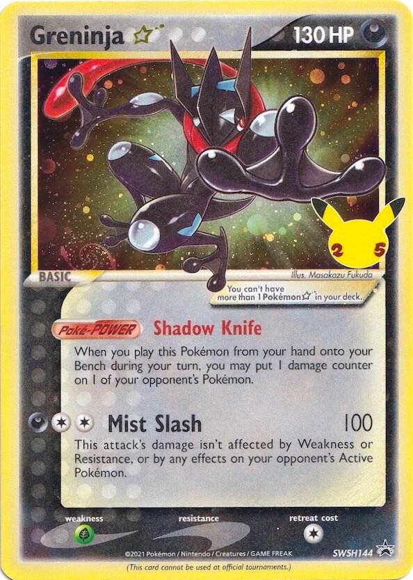 Greninja Star - SWSH: Sword & Shield Promo Cards - SWSH144