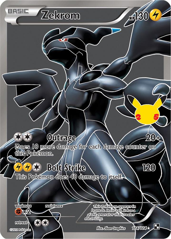 Zekrom - Celebrations: Classic Collection - 114/114