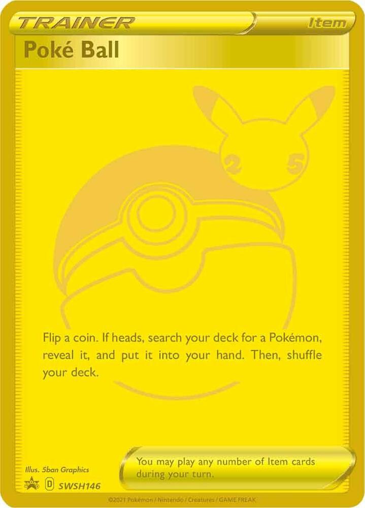 Poke Ball - SWSH146 - SWSH: Sword & Shield Promo Cards - SWSH146