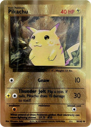 Pikachu - 58/102 (Celebrations Metal Card) - Miscellaneous Cards & Products - 058/102