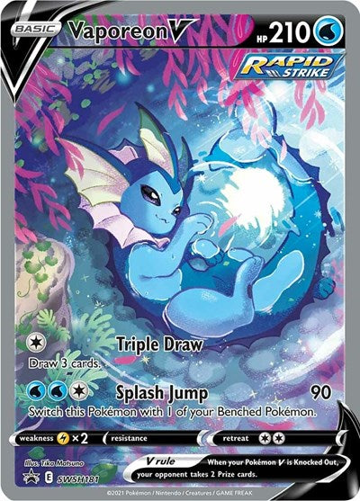 Vaporeon V - SWSH181 - SWSH: Sword & Shield Promo Cards - SWSH181