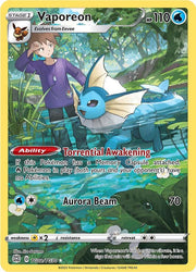 Vaporeon - SWSH09: Brilliant Stars Trainer Gallery - TG02/TG30