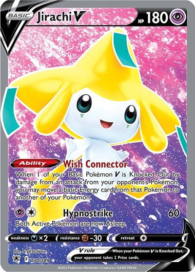 Jirachi V (Full Art) - SWSH10: Astral Radiance - 170/189