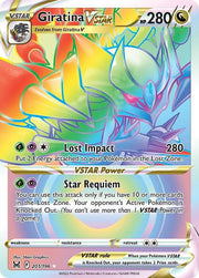Giratina VSTAR (201) (Secret) - SWSH11: Lost Origin - 201/196