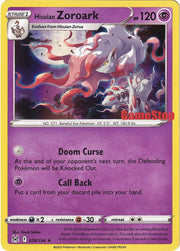 Hisuian Zoroark - 076/196 (Gamestop Exclusive) - Miscellaneous Cards & Products - 076/196