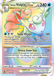 Alolan Vulpix VSTAR (Secret) - SWSH12: Silver Tempest - 197/195