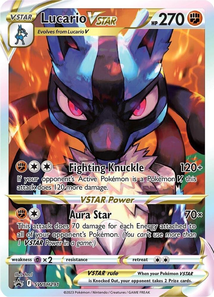Lucario VSTAR - SWSH291 - SWSH: Sword & Shield Promo Cards - SWSH291