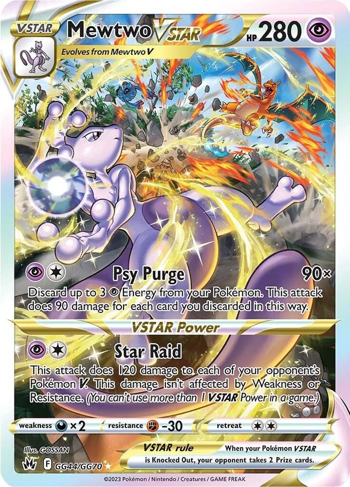 Mewtwo VSTAR - SWSH: Crown Zenith: Galarian Gallery - GG44/GG70