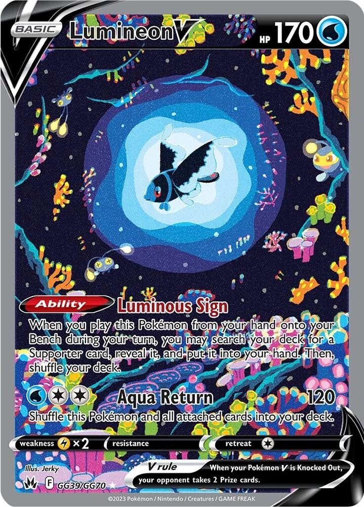 Lumineon V - SWSH: Crown Zenith: Galarian Gallery - GG39/GG70