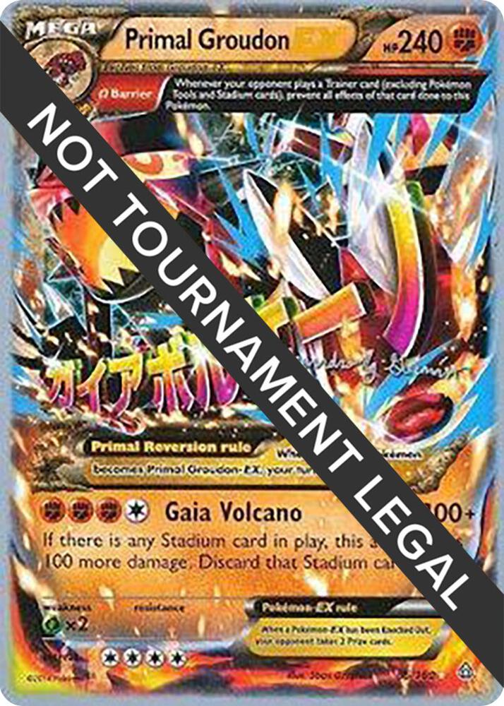 Primal Groudon EX - 2015 (Alejandro Ng-Guzman) - World Championship Decks - 86/160