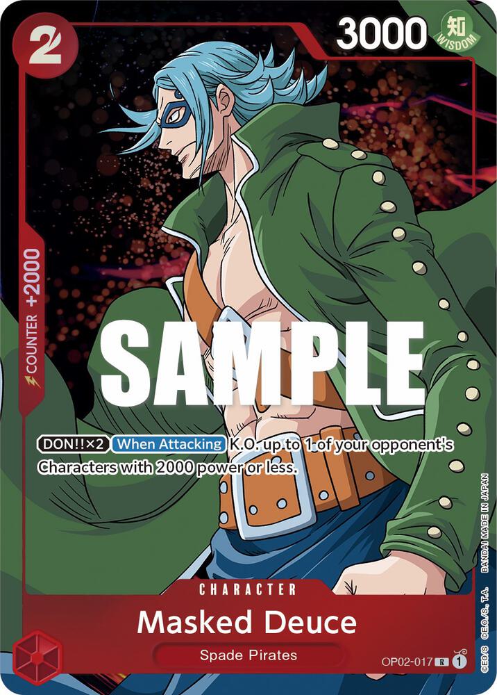 Masked Deuce (Alternate Art) - Paramount War - OP02-017