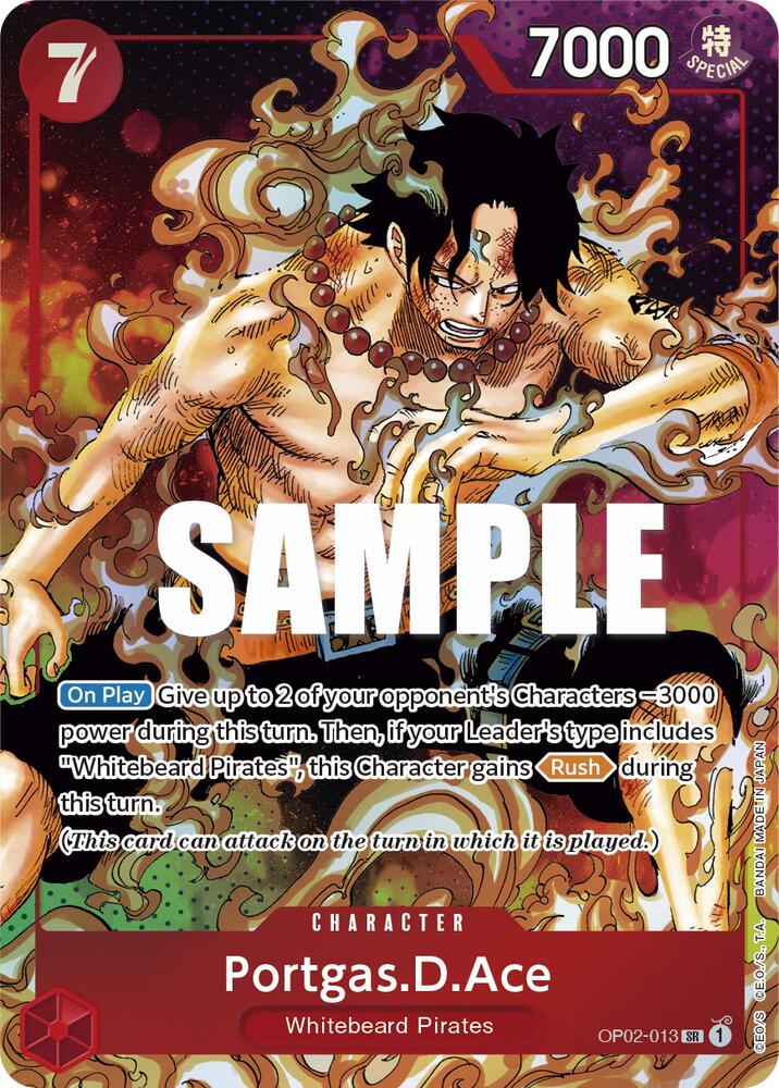 Portgas.D.Ace (Parallel) - Paramount War - OP02-013