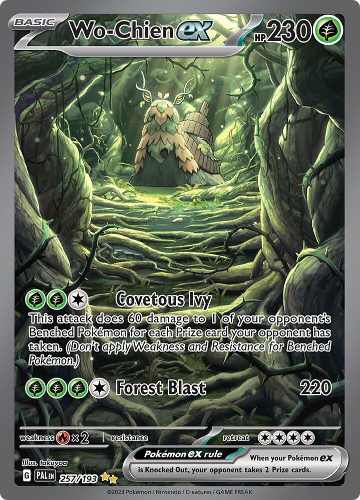 Wo-Chien ex - 257/193 - SV02: Paldea Evolved - 257/193