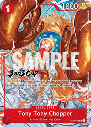 Tony Tony.Chopper (3-on-3 Cup) [Participant] - One Piece Promotion Cards - ST01-006