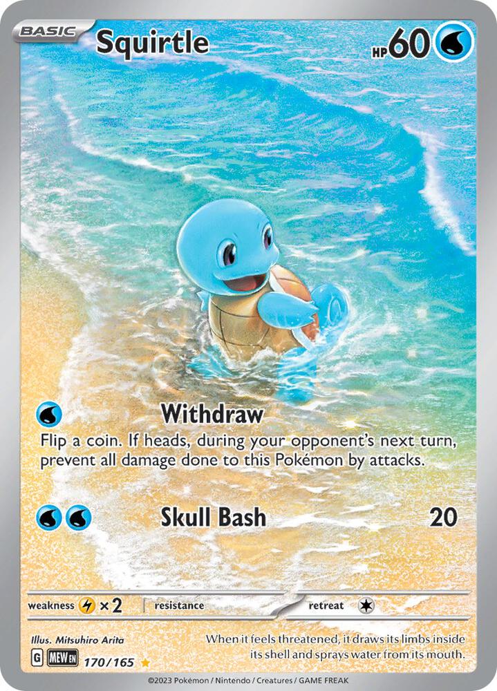 Squirtle - 170/165 - SV: Scarlet & Violet 151 - 170/165
