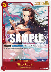 Nico Robin (Store Championship 2023 Participation Pack Vol.1) - One Piece Promotion Cards - OP01-017