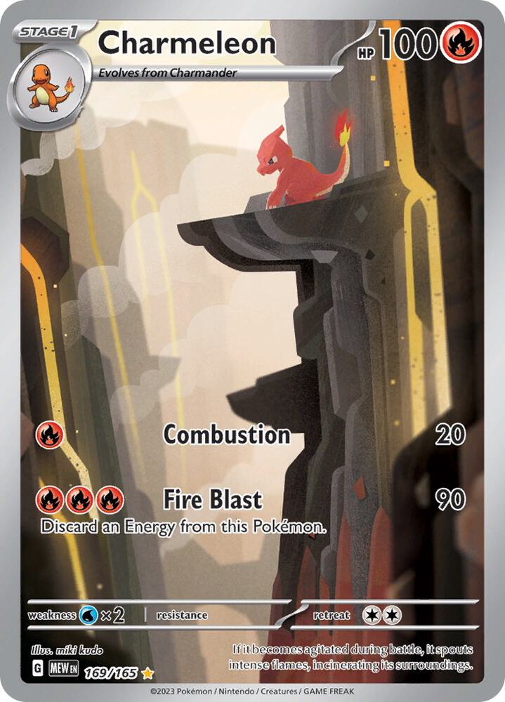 Charmeleon - 169/165 - SV: Scarlet & Violet 151 - 169/165
